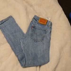 Levi's Blue Straight Leg Jeans Classic Style